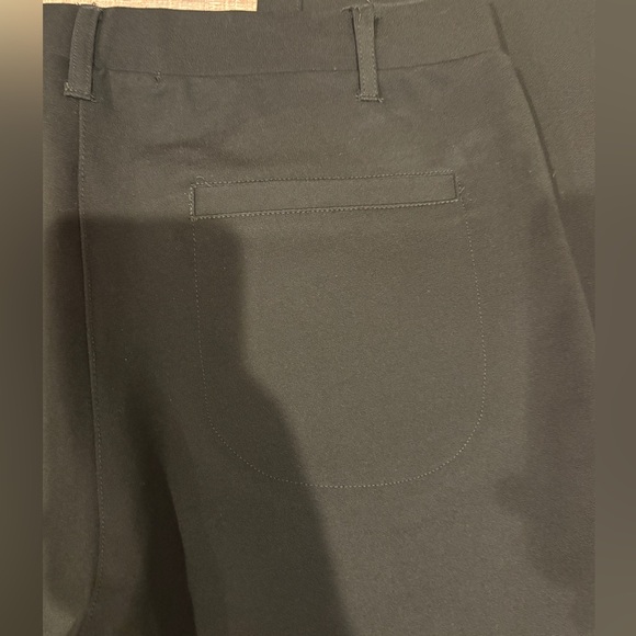 EUC Quince Olive Ultra Stretch Ponte Straight Leg 4-Pocket Pants - Picture 15 of 16